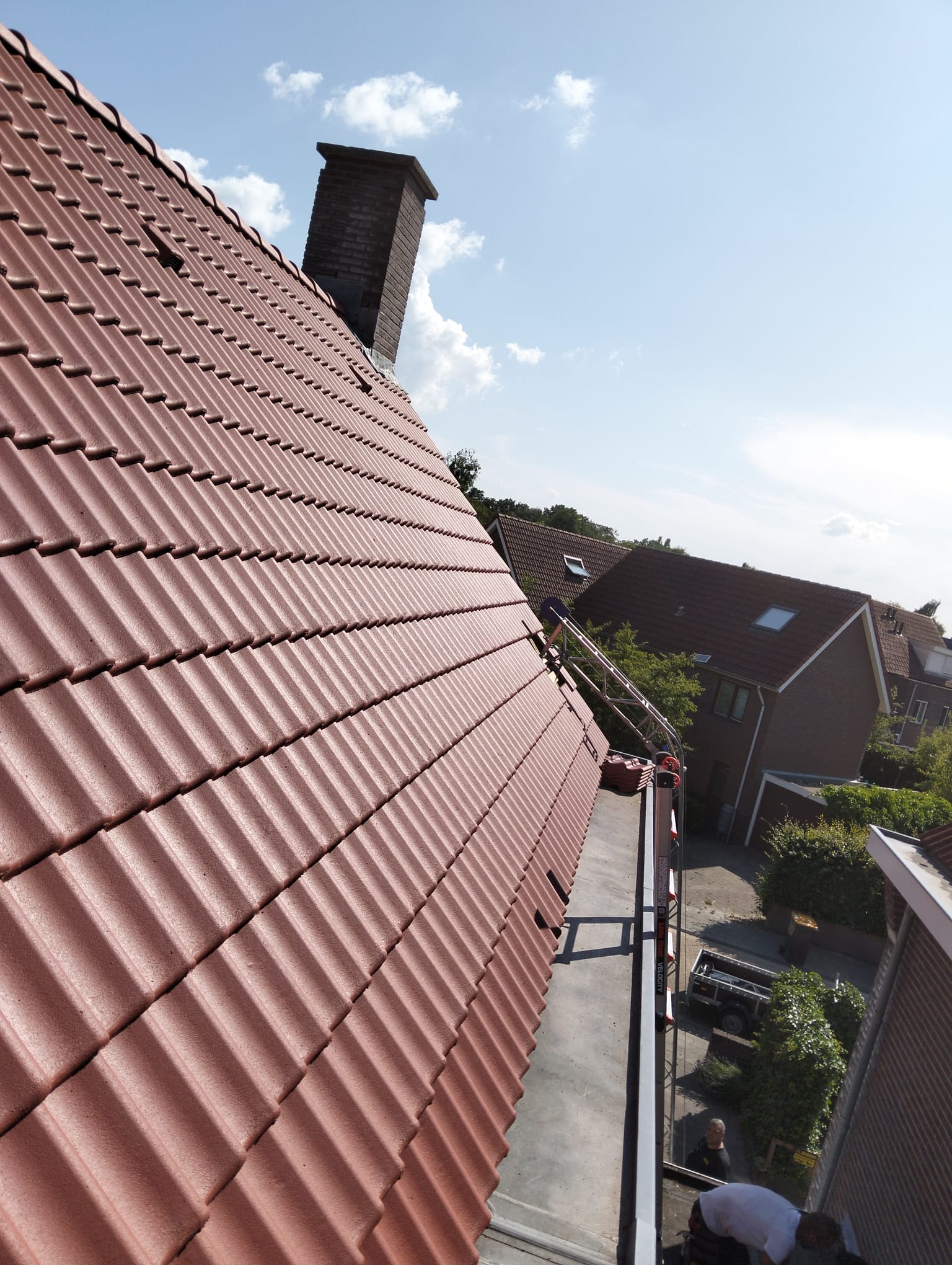 Dakdekker in Blaricum — Fix Totaalbouw aan het werk